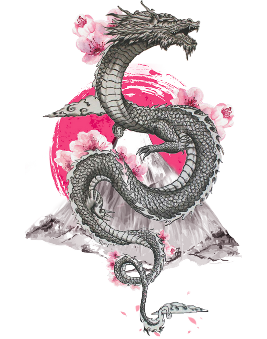 Sakura: Dragon - T-shirt