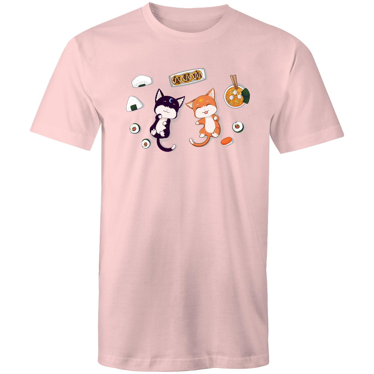 Raining Cats and Food - T-shirt