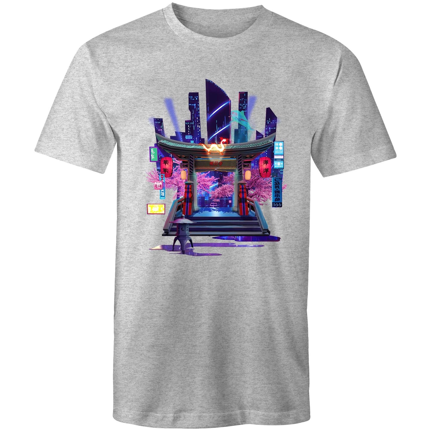 Cyber: Temple - T-shirt