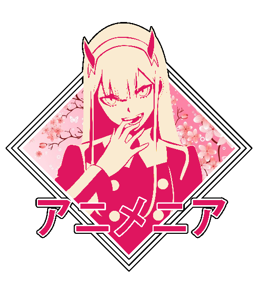 Anime: Zero Two - T-shirt