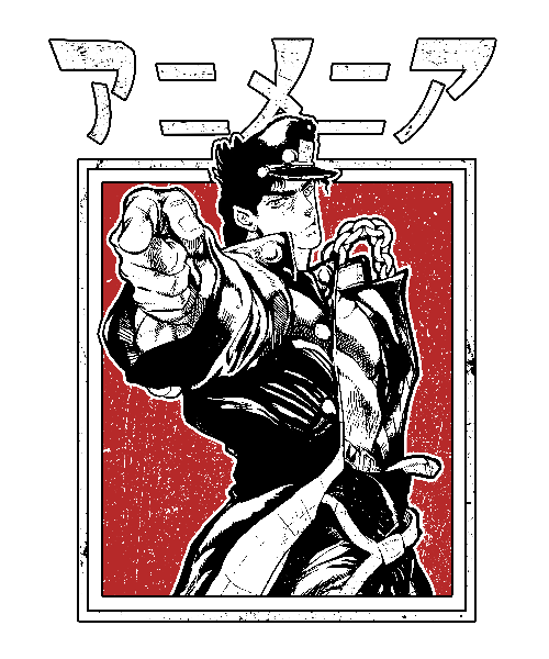 Anime: Jotaro Kujo - T-shirt